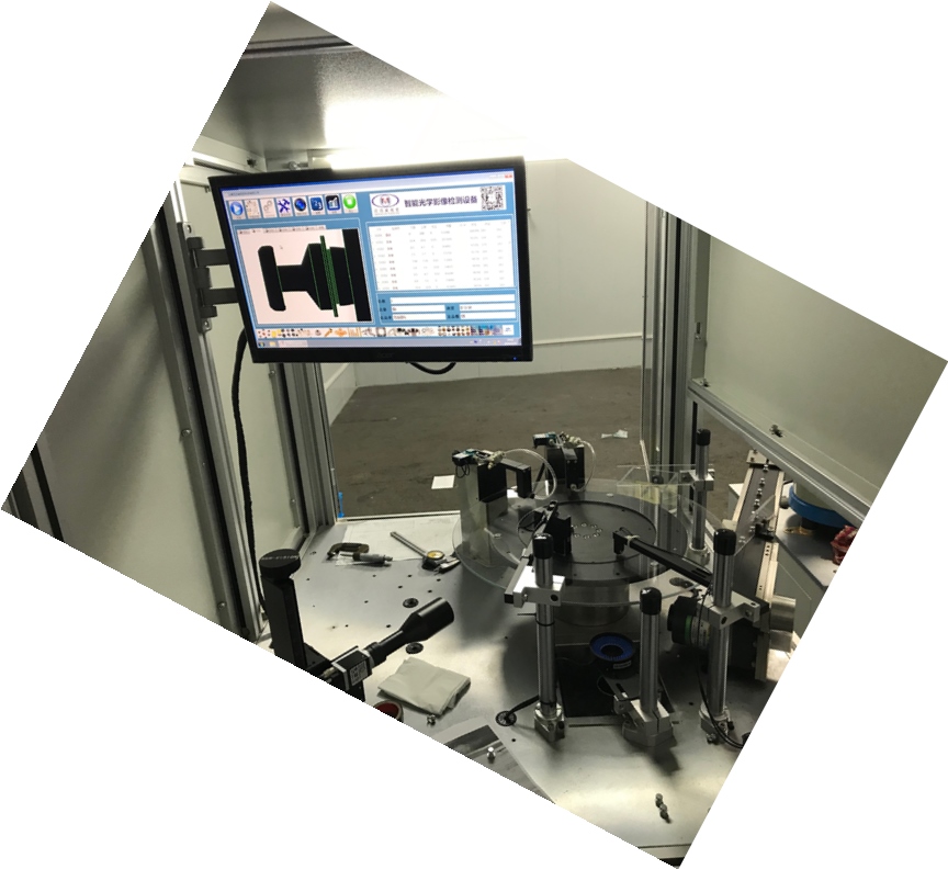 显示器铆钉检测设备，CCD光学检测设备，精密尺寸测量设备厂家